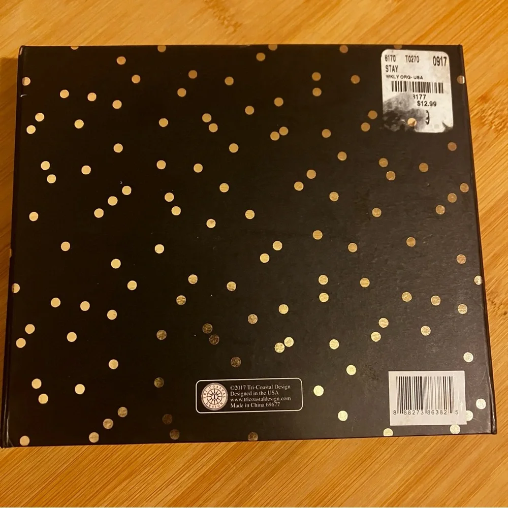 Black and Pink Decorative Planner